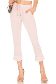  Cuffed Linen Trouser