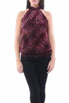 Velvet Halter Top