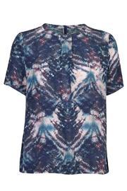  Print Dress Top
