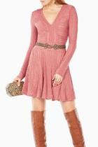  Kinley Striped Mesh Dress