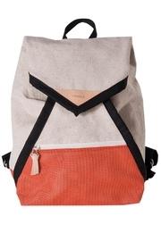  Backpack Linen Red