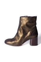  Gold Ankle Boot
