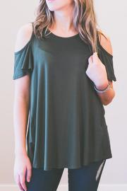  Open Shoulder Top