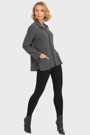  Grey Cowl Top