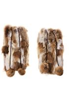  Natural Fur Boot Covers