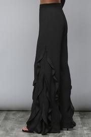  Black Ruffle Pants