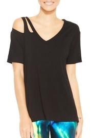  Slashed V-neck Tee
