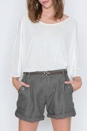  Belted Linen Short