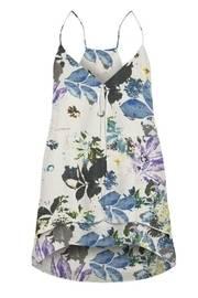  Floral Layered Tunic