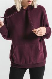  Skyler Pocket Front Hoody W Velvet Ties