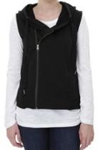  Hooded Zip Vest