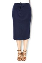 Navy Midi Sport Skirt