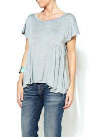 Lovers + Friends Fits True Dressy Grey Tee