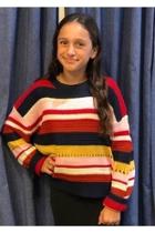  Lush Stripe Sweater