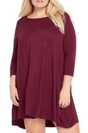  Maroon Swing Dress