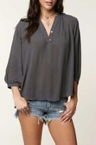  Slate Grey Blouse