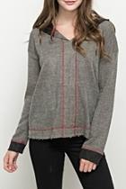  Crossgrain Thread Hoodie