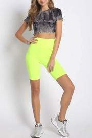  Neon Trim Crop-top