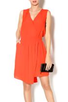  Orange Petal Dress