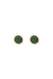  Malachite Stud Earrings