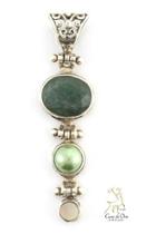  Emerald Pearl Pendant
