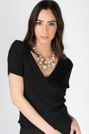 Black Knitted Top