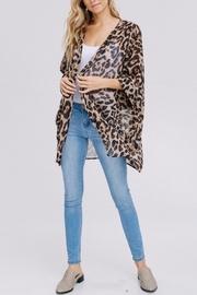  Leapard Print Cardigan