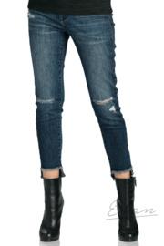 Cut- Off Fray Jeggings