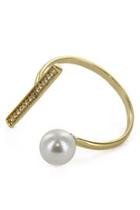  Line Pearl Ring