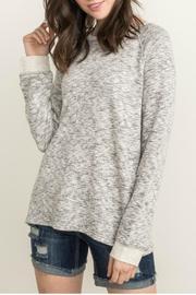  Terry Pullover Top