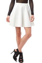  White Mini Skirt