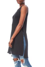  Sleeveless Split Side Tunic
