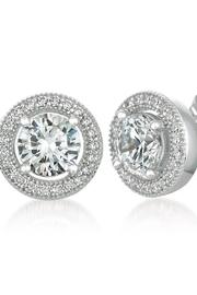 Cut Halo Earrings