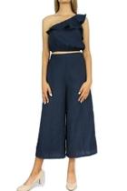  Linen Culotte Set