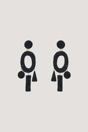 L'homme Noir Earrings