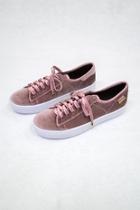  Pink Velvet Sneakers