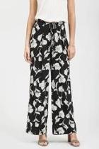  Floral Pleated Pant