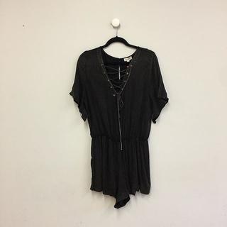  Distressed Romper