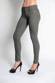  Stretchy Olive Pants
