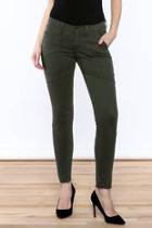  Olive Skinny Cargos