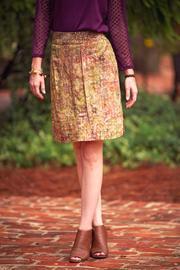 Sage Batik Skirt