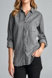  Grey Button-down