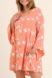  Embroidery A Line Dress