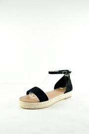  Black Platform Sandles