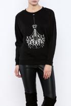  Chandelier Beaded Sweater