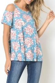  Teal Maggie Top