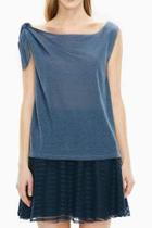  Knit Linen Self-tie