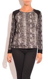  Yelena Snake-print Top