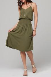  Brynn Military Green Sundress
