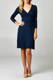  Holiday V Neck Dress